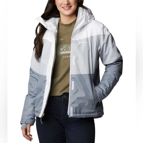 NWT Columbia Women’s Tipton Peak II Hooded Insulated Waterproof Jacket Size S - Picture 3 of 8